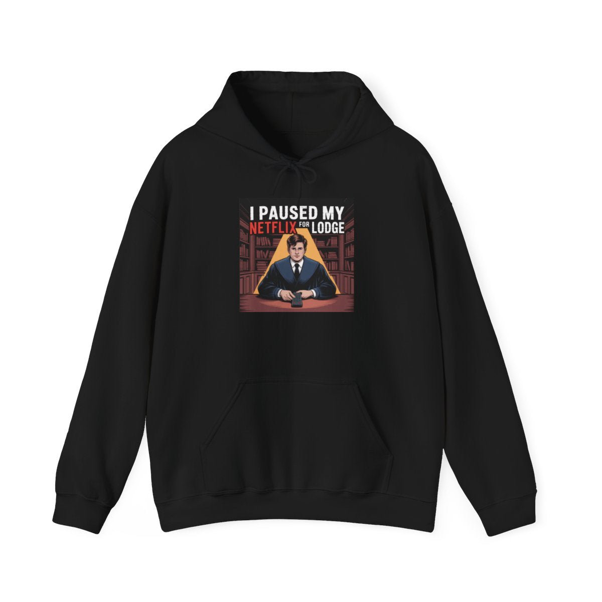 I paused my Netflix for Lodge - Unisex Freemason Ready to Go Apparel – T-Shirt, Sweatshirt or Hoodie – Multiple Colours & Sizes - Masonic Mugs