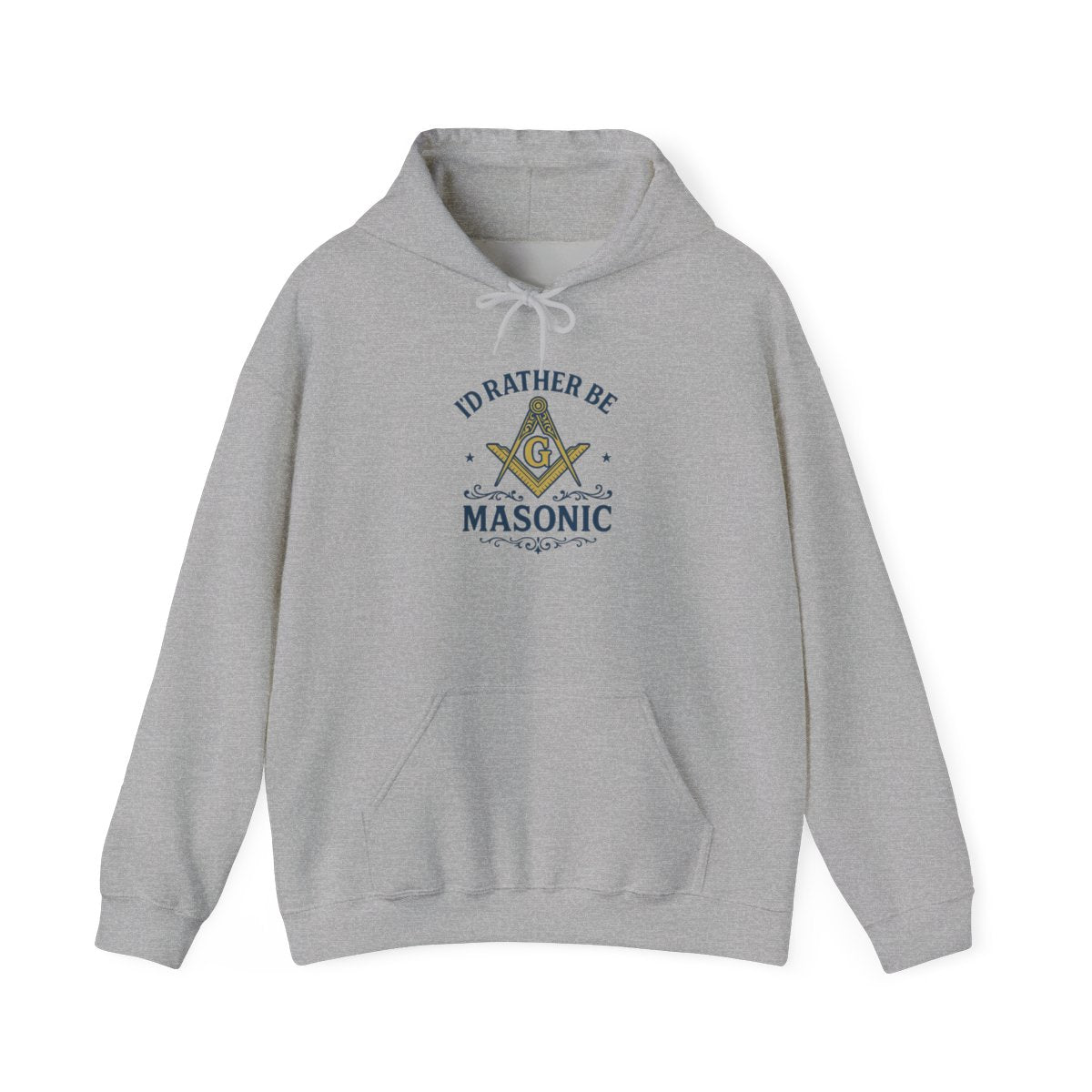 I'd rather be Masonic - Unisex Freemason Ready to Go Apparel – T-Shirt, Sweatshirt or Hoodie – Multiple Colours & Sizes - Masonic Mugs