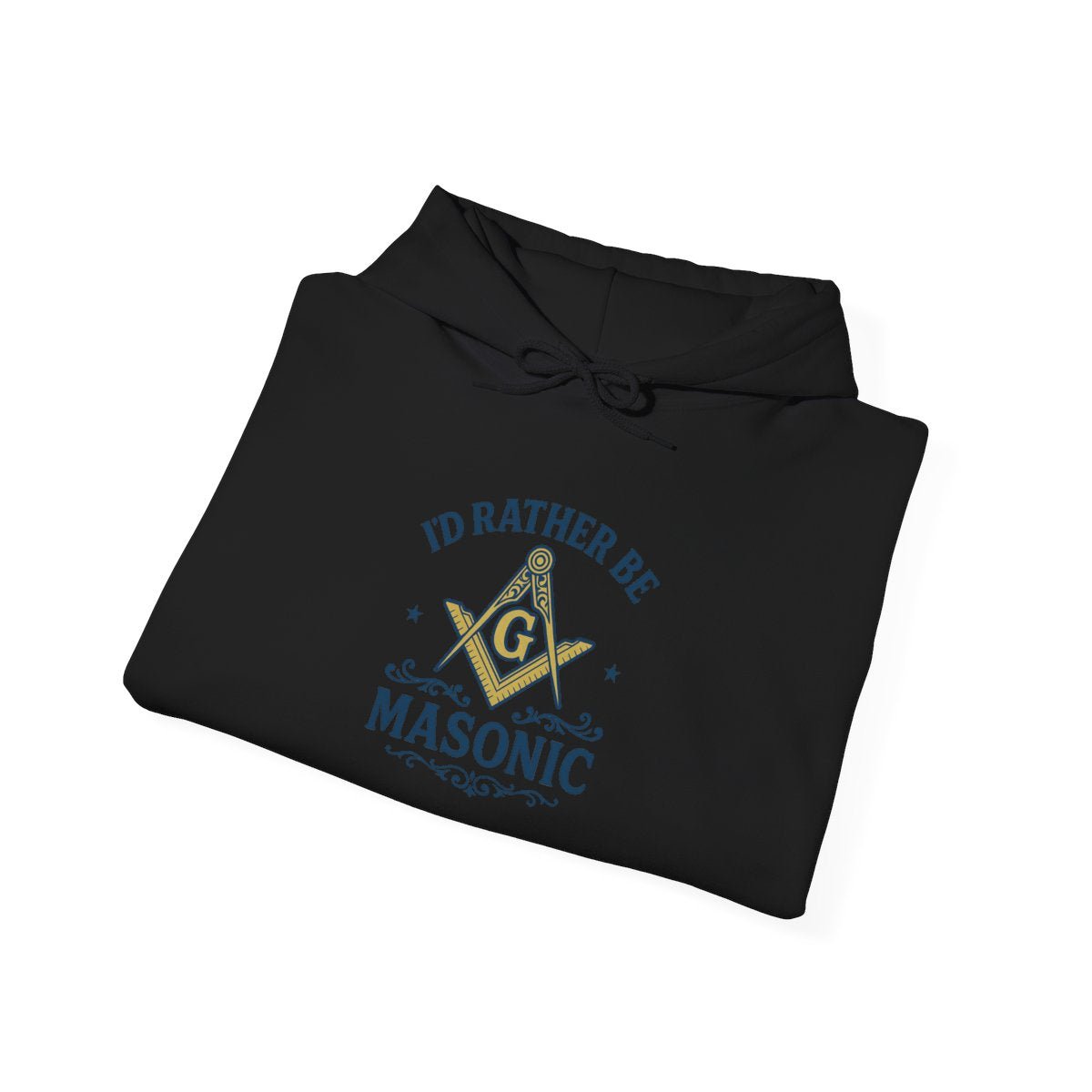 I'd rather be Masonic - Unisex Freemason Ready to Go Apparel – T-Shirt, Sweatshirt or Hoodie – Multiple Colours & Sizes - Masonic Mugs