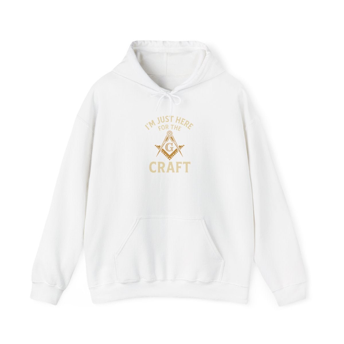 I'm Just here for the Craft - Unisex Freemason Ready to Go Apparel – T-Shirt, Sweatshirt or Hoodie – Multiple Colours & Sizes - Masonic Mugs