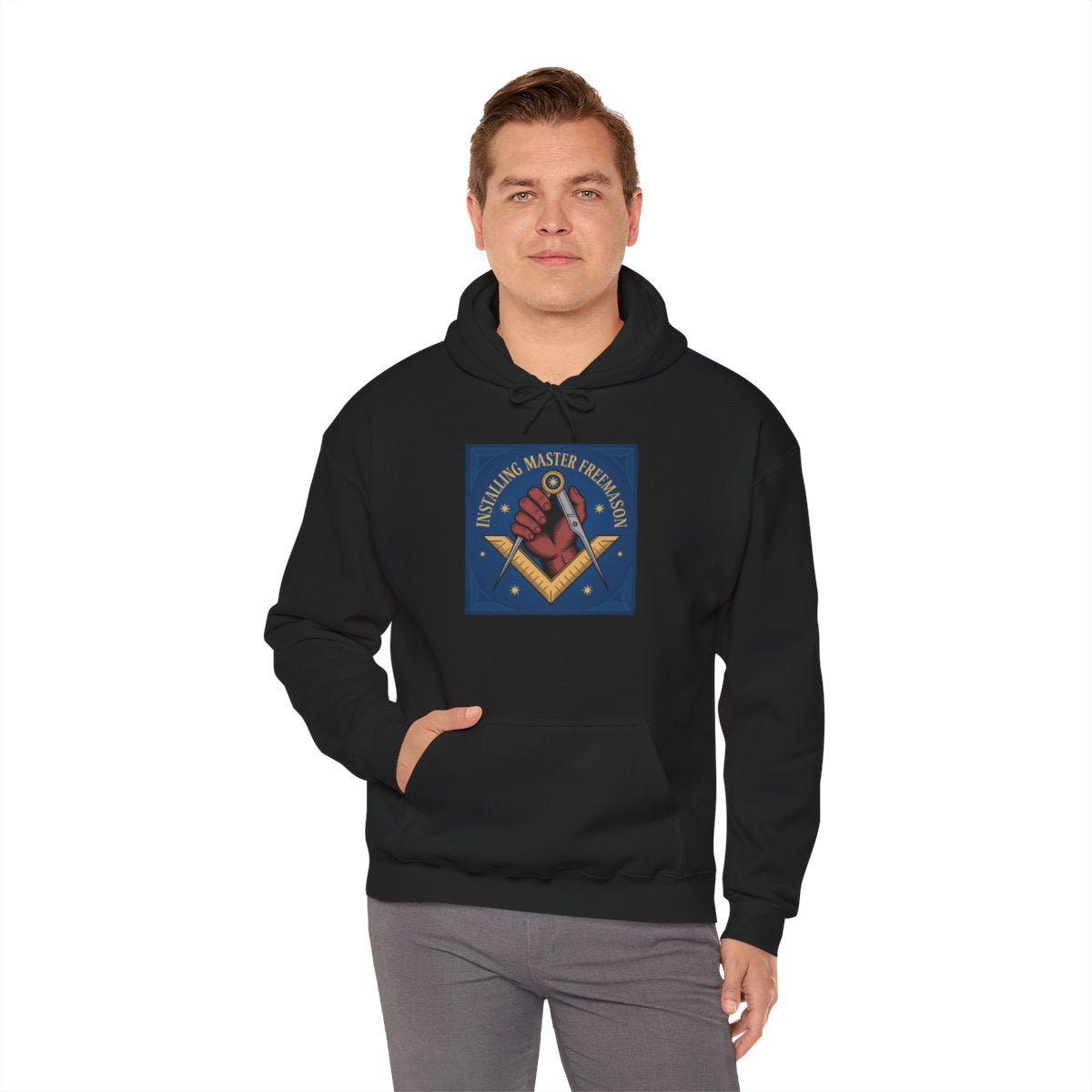 Installing Master Freemason - Unisex Freemason Ready to Go Apparel – T-Shirt, Sweatshirt or Hoodie – Multiple Colours & Sizes - Masonic Mugs