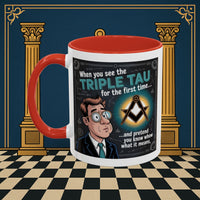Masonic Mugs - Bewildered by the Tau - Royal Arch - Masonic Mugs