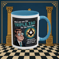 Masonic Mugs - Bewildered by the Tau - Royal Arch - Masonic Mugs