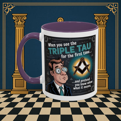 Masonic Mugs - Bewildered by the Tau - Royal Arch - Masonic Mugs