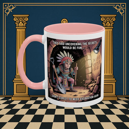 Masonic Mugs - Dig Happens - Royal Arch - Masonic Mugs