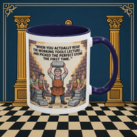 Masonic Mugs - First Try Triumph - Mark Masonry - Masonic Mugs