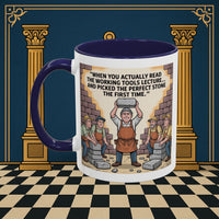 Masonic Mugs - First Try Triumph - Mark Masonry - Masonic Mugs