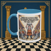 Masonic Mugs - First Try Triumph - Mark Masonry - Masonic Mugs