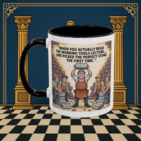 Masonic Mugs - First Try Triumph - Mark Masonry - Masonic Mugs