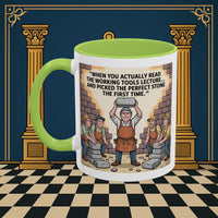 Masonic Mugs - First Try Triumph - Mark Masonry - Masonic Mugs