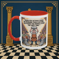 Masonic Mugs - First Try Triumph - Mark Masonry - Masonic Mugs