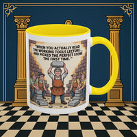 Masonic Mugs - First Try Triumph - Mark Masonry - Masonic Mugs