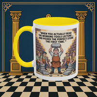Masonic Mugs - First Try Triumph - Mark Masonry - Masonic Mugs
