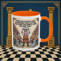 Masonic Mugs - First Try Triumph - Mark Masonry - Masonic Mugs