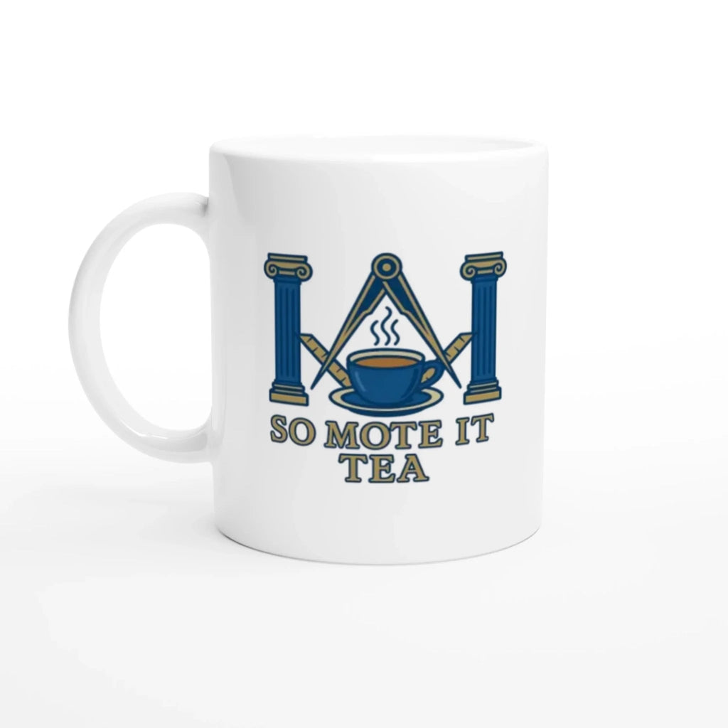 Masonic Mugs Personalised Ceramic Mug – 11oz or 15oz White Dishwasher & Microwave Safe - Masonic Mugs