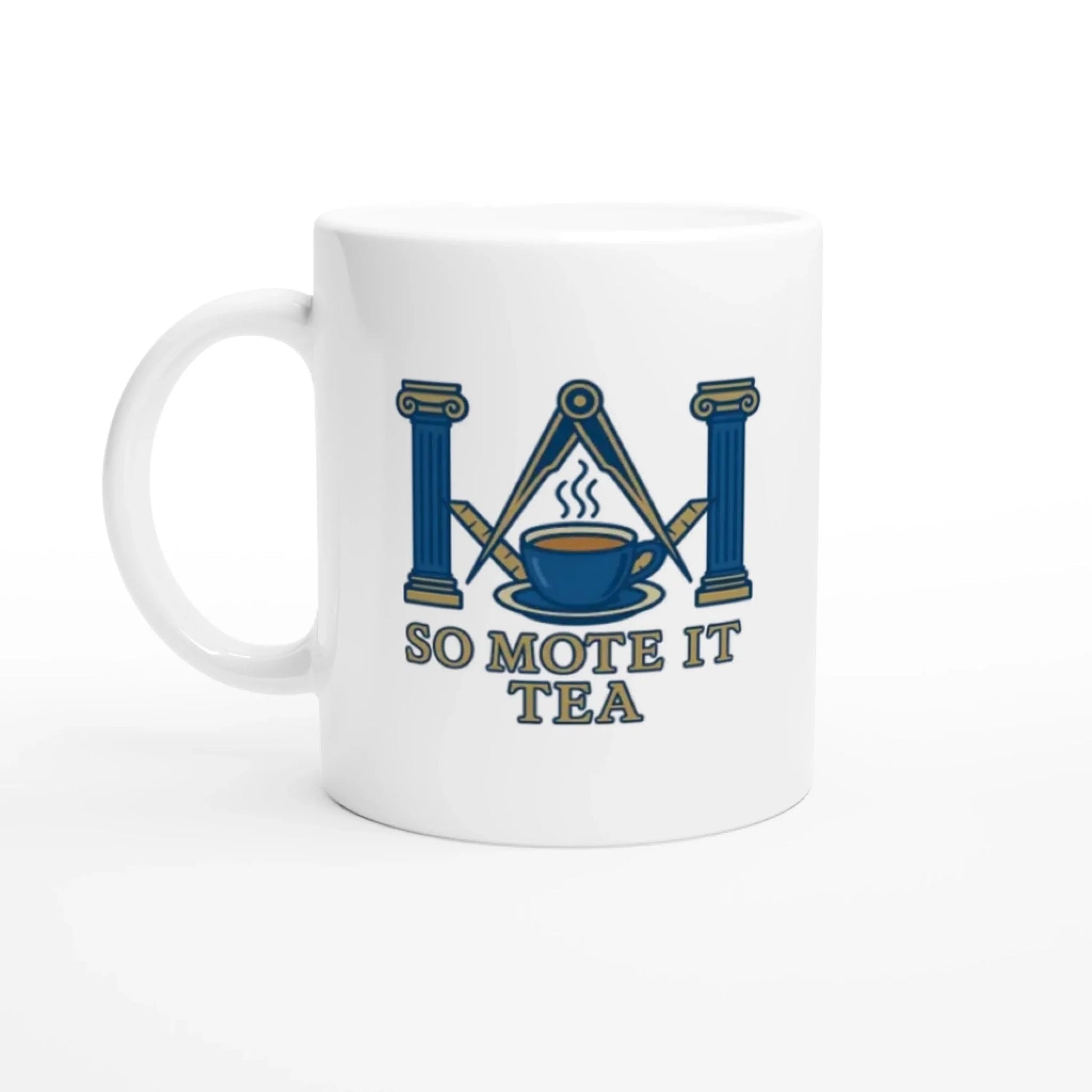 Masonic Mugs Personalised Ceramic Mug – 11oz or 15oz White Dishwasher & Microwave Safe - Masonic Mugs