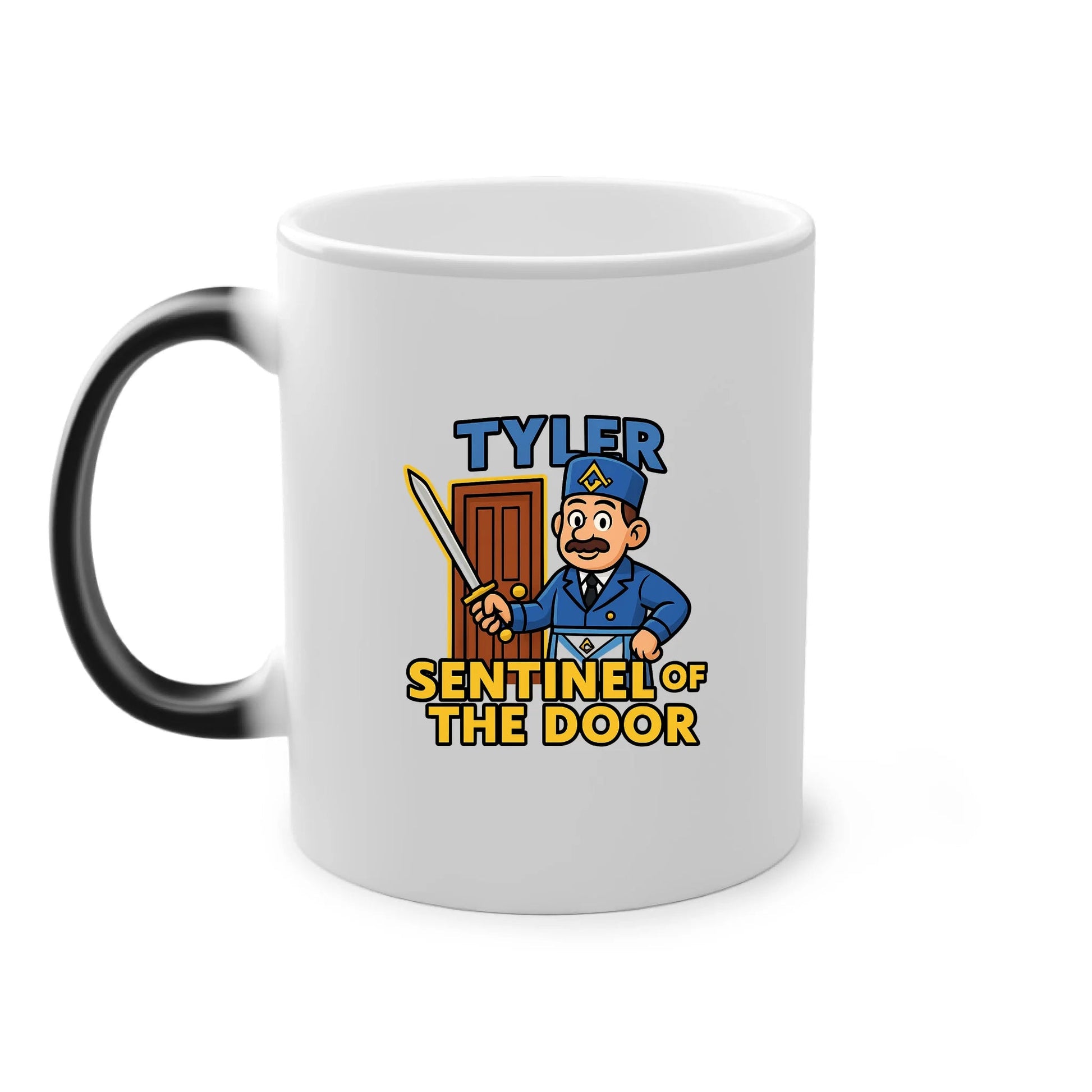 Masonic Mugs Personalised Craft Secrets – Heat-Sensitive Freemason Mug - Masonic Mugs