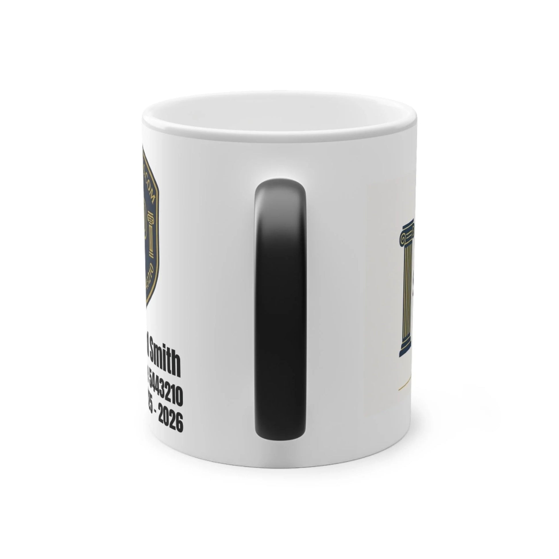 Masonic Mugs Personalised Craft Secrets – Heat-Sensitive Freemason Mug - Masonic Mugs