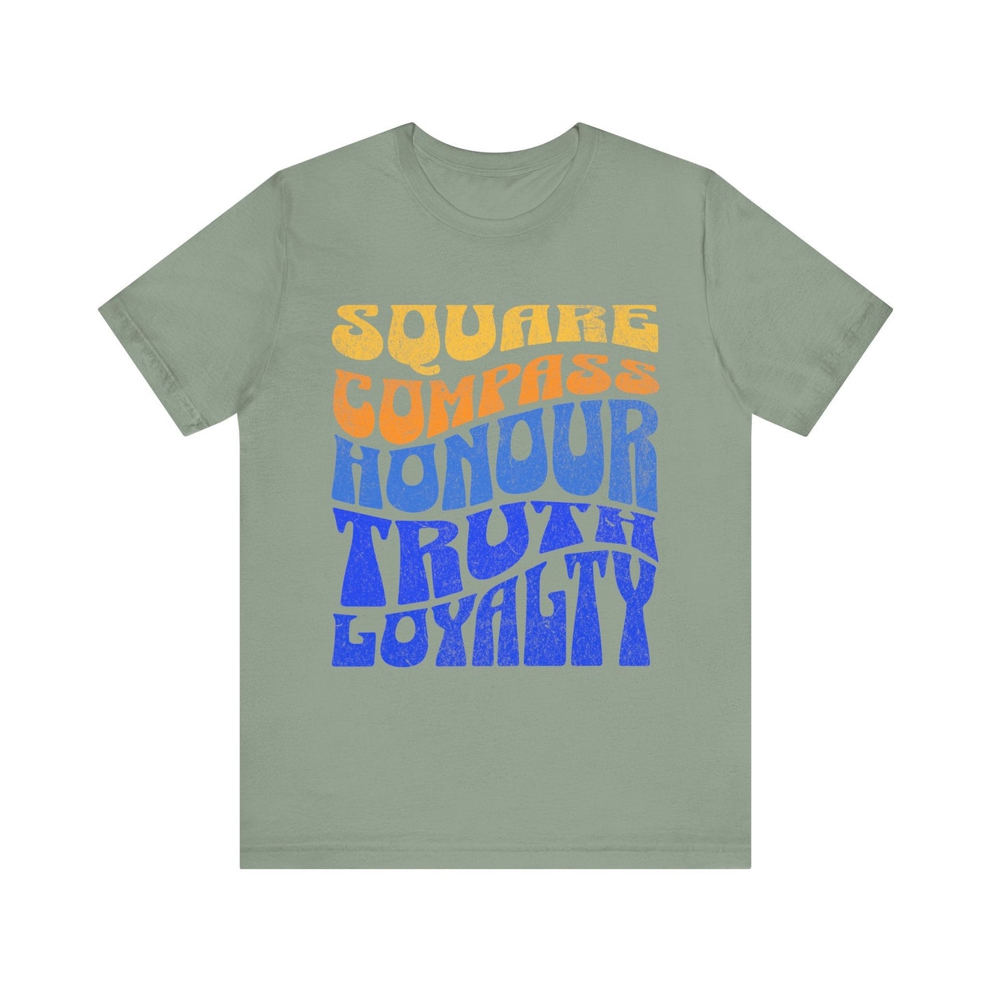 Masonic Mugs T-Shirt – Honour, Truth, Loyalty – Freemason Ready to Go Apparel - Masonic Mugs