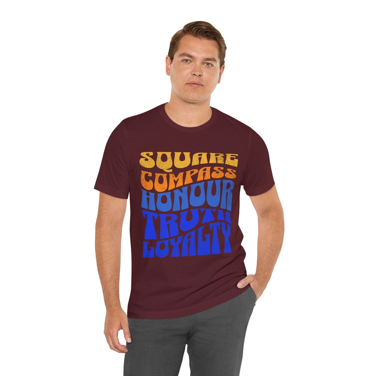 Masonic Mugs T-Shirt – Honour, Truth, Loyalty – Freemason Ready to Go Apparel - Masonic Mugs