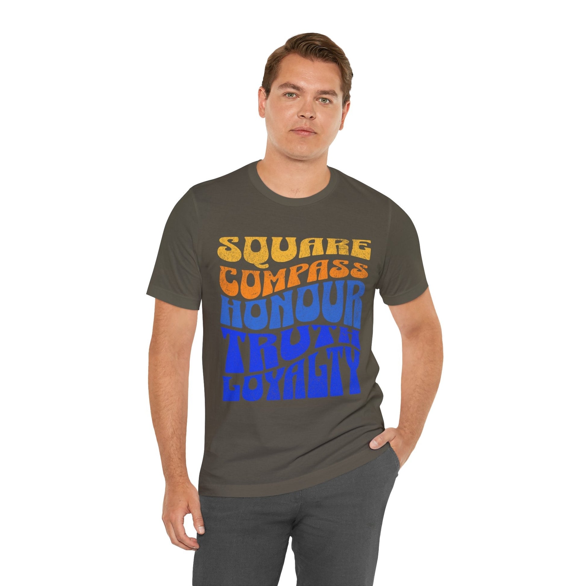 Masonic Mugs T-Shirt – Honour, Truth, Loyalty – Freemason Ready to Go Apparel - Masonic Mugs