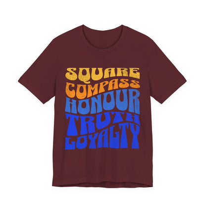 Masonic Mugs T-Shirt – Honour, Truth, Loyalty – Freemason Ready to Go Apparel - Masonic Mugs