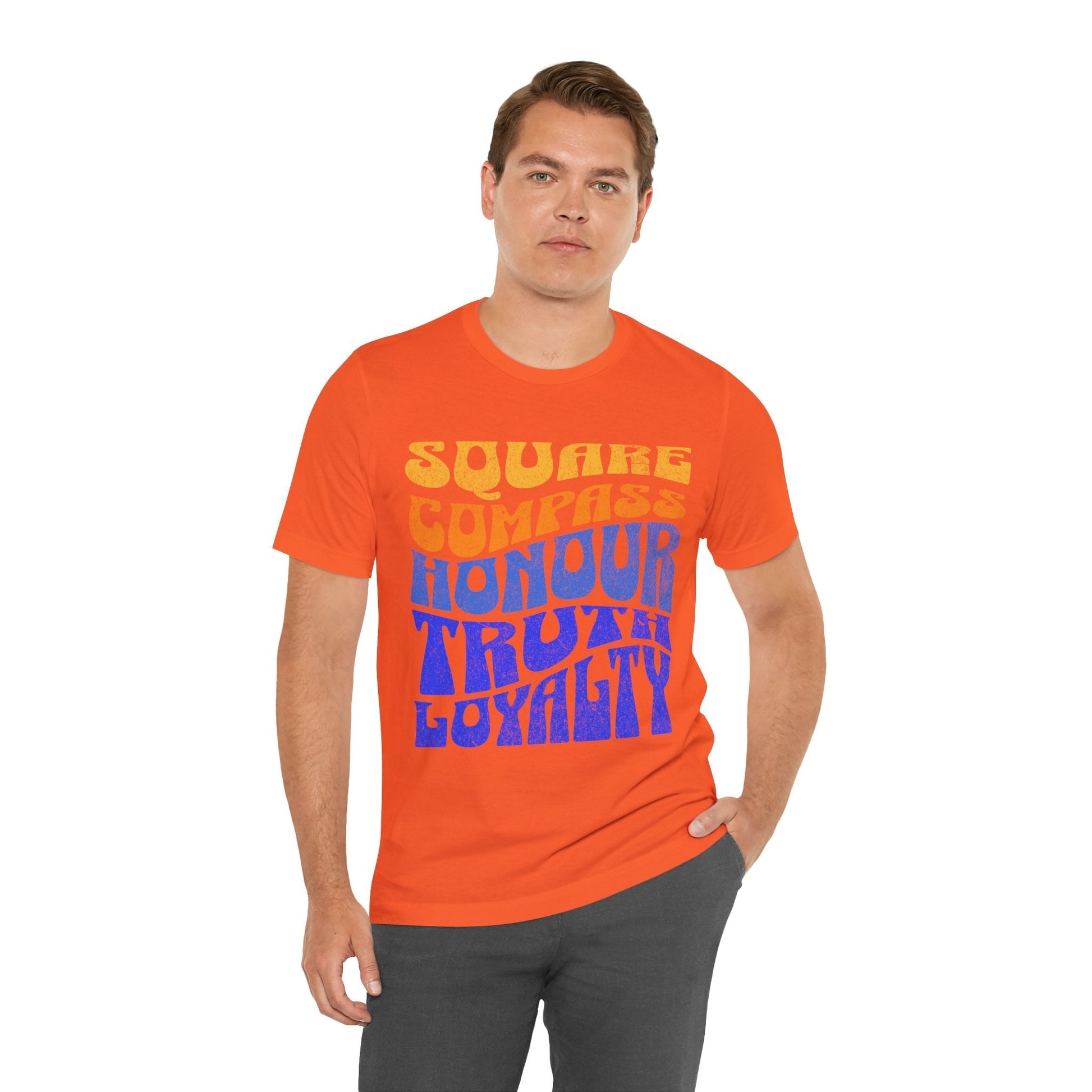 Masonic Mugs T-Shirt – Honour, Truth, Loyalty – Freemason Ready to Go Apparel - Masonic Mugs