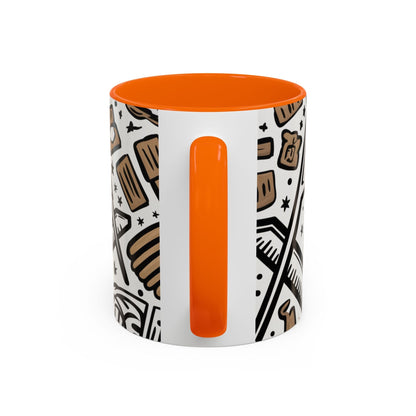 Masonic Premium Ready to Go Accent Coffee Mug | Unique Gift for Freemasons | Perfect for Coffee Lovers, Home Decor, Stylish Drinkware - Masonic Mugs