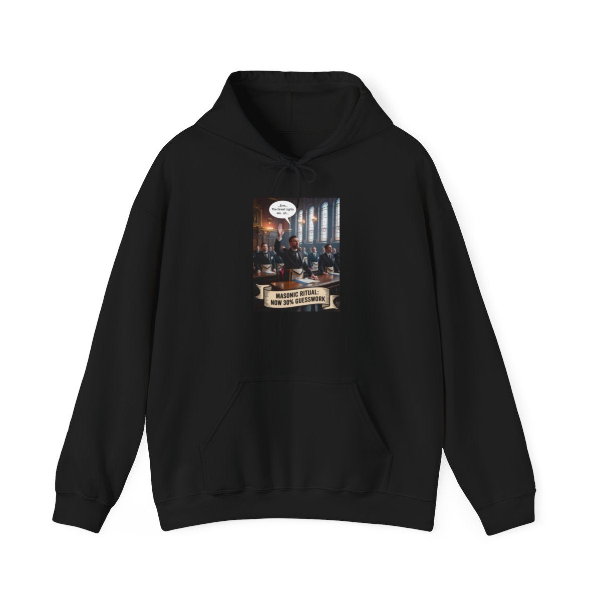 Masonic Ritual Now 30% Guesswork - Unisex Freemason Ready to Go Apparel – T-Shirt, Sweatshirt or Hoodie – Multiple Colours & Sizes - Masonic Mugs