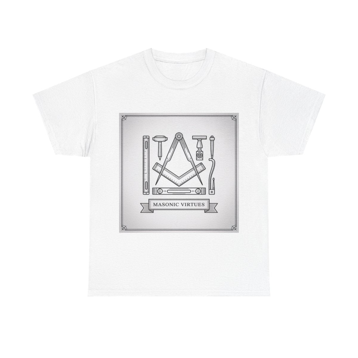 Masonic Virtue - Unisex Freemason Ready to Go Apparel – T-Shirt, Sweatshirt or Hoodie – Multiple Colours & Sizes - Masonic Mugs