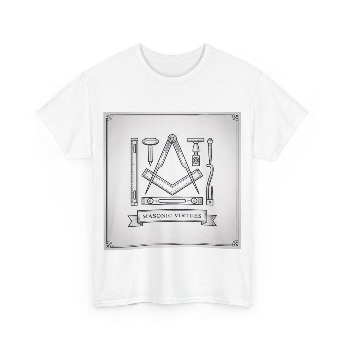 Masonic Virtue - Unisex Freemason Ready to Go Apparel – T-Shirt, Sweatshirt or Hoodie – Multiple Colours & Sizes - Masonic Mugs