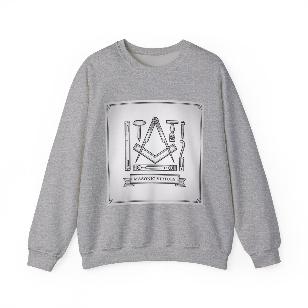 Masonic Virtue - Unisex Freemason Ready to Go Apparel – T-Shirt, Sweatshirt or Hoodie – Multiple Colours & Sizes - Masonic Mugs
