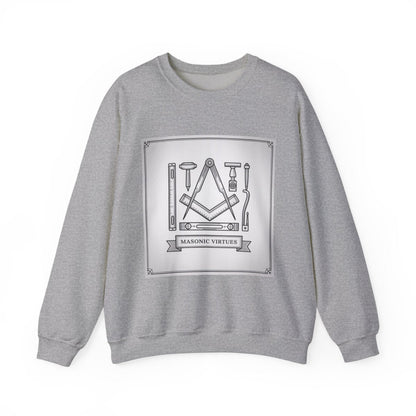 Masonic Virtue - Unisex Freemason Ready to Go Apparel – T-Shirt, Sweatshirt or Hoodie – Multiple Colours & Sizes - Masonic Mugs