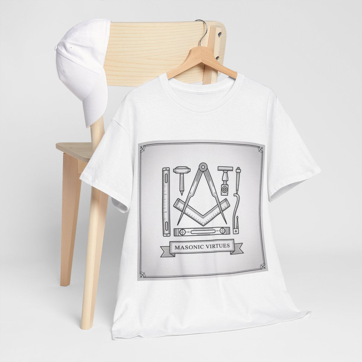 Masonic Virtue - Unisex Freemason Ready to Go Apparel – T-Shirt, Sweatshirt or Hoodie – Multiple Colours & Sizes - Masonic Mugs