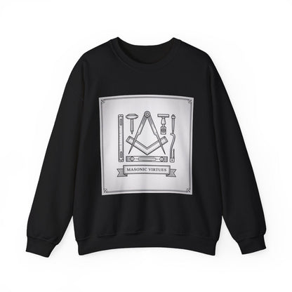 Masonic Virtue - Unisex Freemason Ready to Go Apparel – T-Shirt, Sweatshirt or Hoodie – Multiple Colours & Sizes - Masonic Mugs