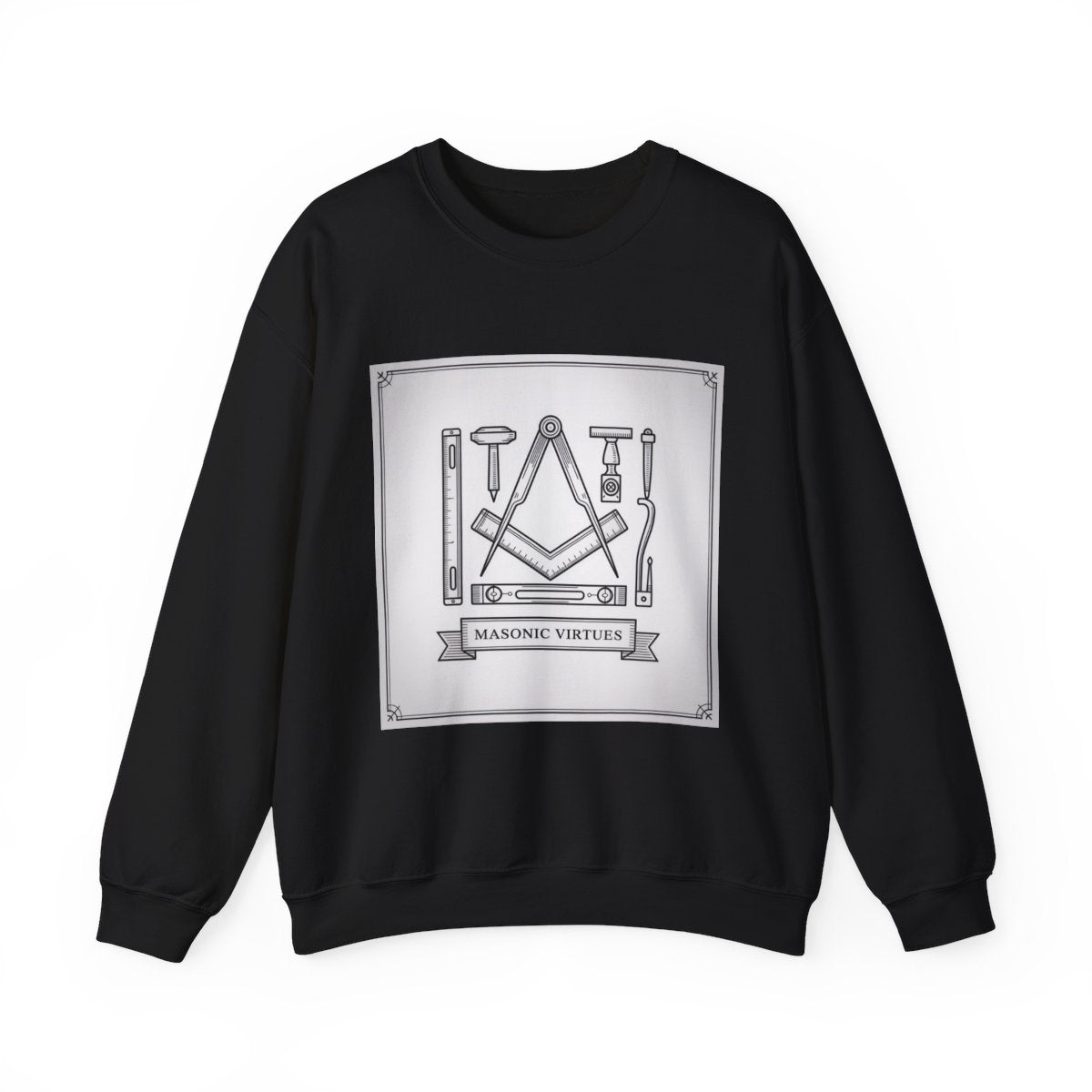 Masonic Virtue - Unisex Freemason Ready to Go Apparel – T-Shirt, Sweatshirt or Hoodie – Multiple Colours & Sizes - Masonic Mugs