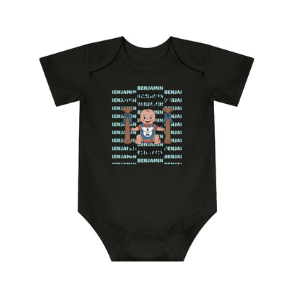 Personalized Baby Bodysuit with Masonic Design - Masonic Mugs