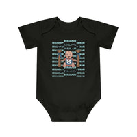 Personalized Baby Bodysuit with Masonic Design - Masonic Mugs