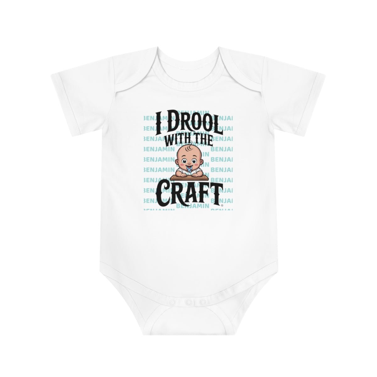 Personalized Baby Bodysuit with Masonic Design - Masonic Mugs