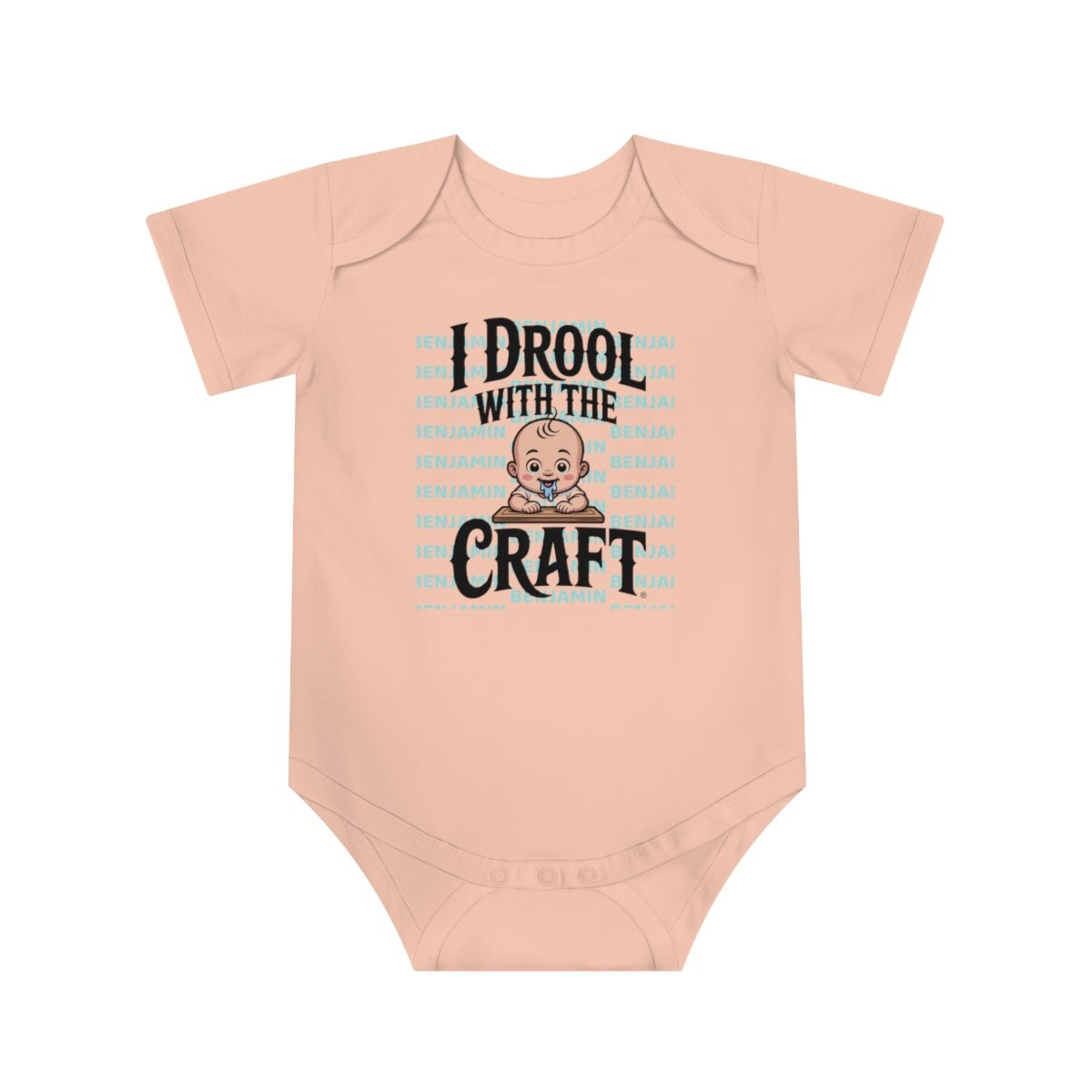 Personalized Baby Bodysuit with Masonic Design - Masonic Mugs