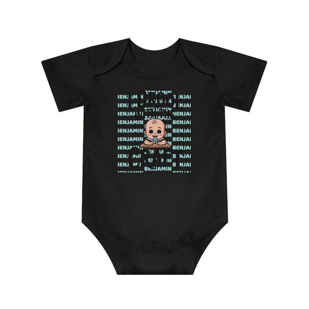 Personalized Baby Bodysuit with Masonic Design - Masonic Mugs