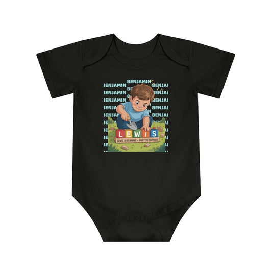 Personalized Baby Bodysuit with Masonic Design - Masonic Mugs
