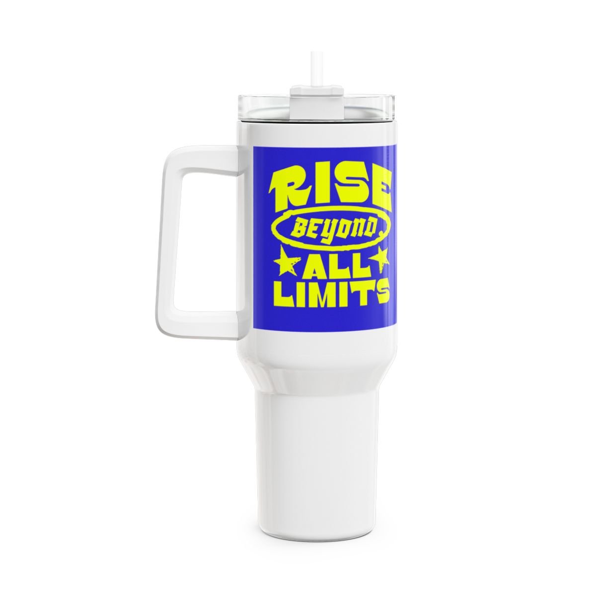 Premium Freemason 40oz Tumbler: Rise Beyond All Limits - Masonic Mugs