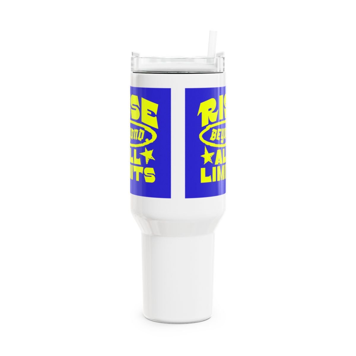 Premium Freemason 40oz Tumbler: Rise Beyond All Limits - Masonic Mugs