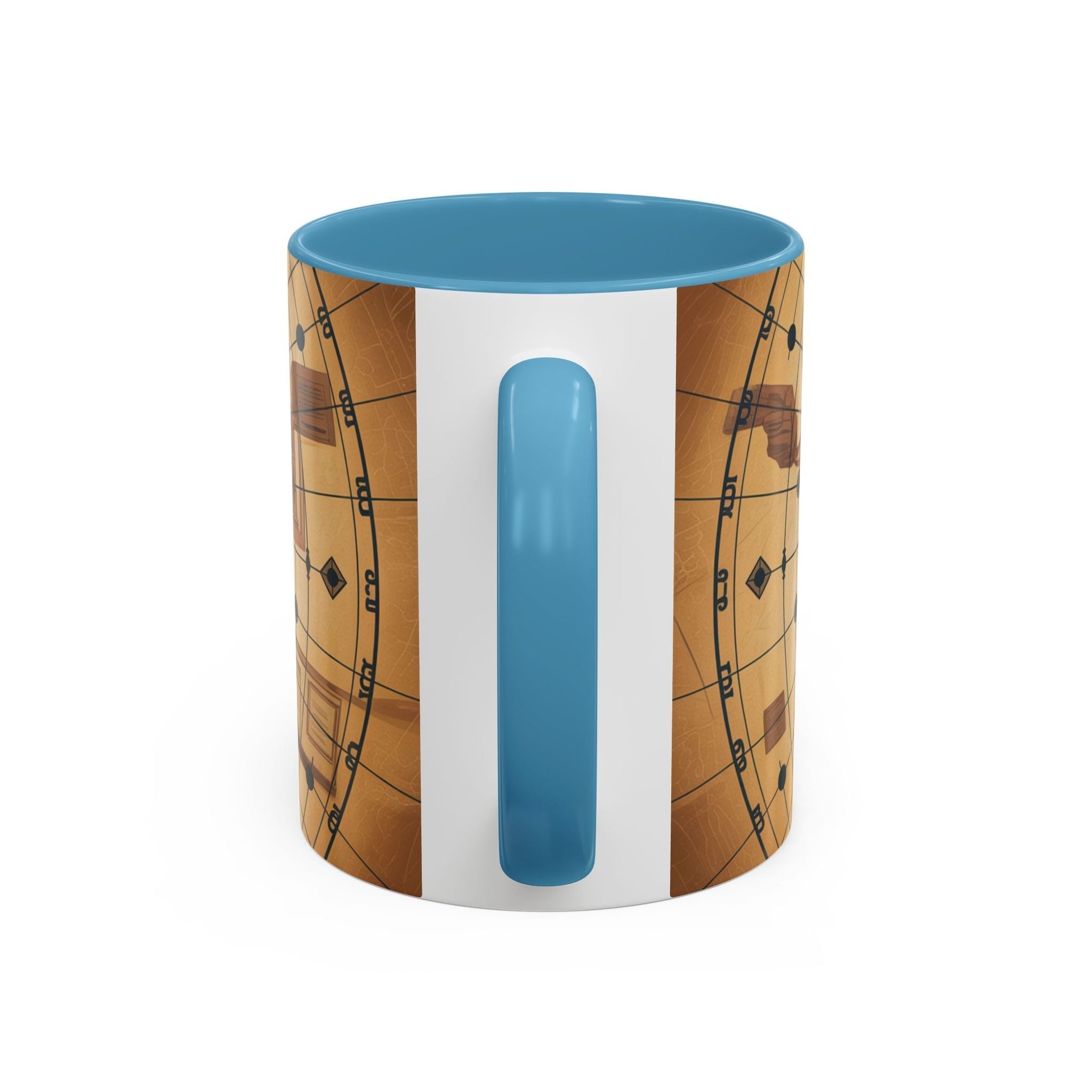 Premium Freemason Ready to go Accent Mug | Unique Gift for Masons, Incognito Decor, Home or Office Coffee Cup, Symbolic Drinkware, Perfect for [...] - Masonic Mugs