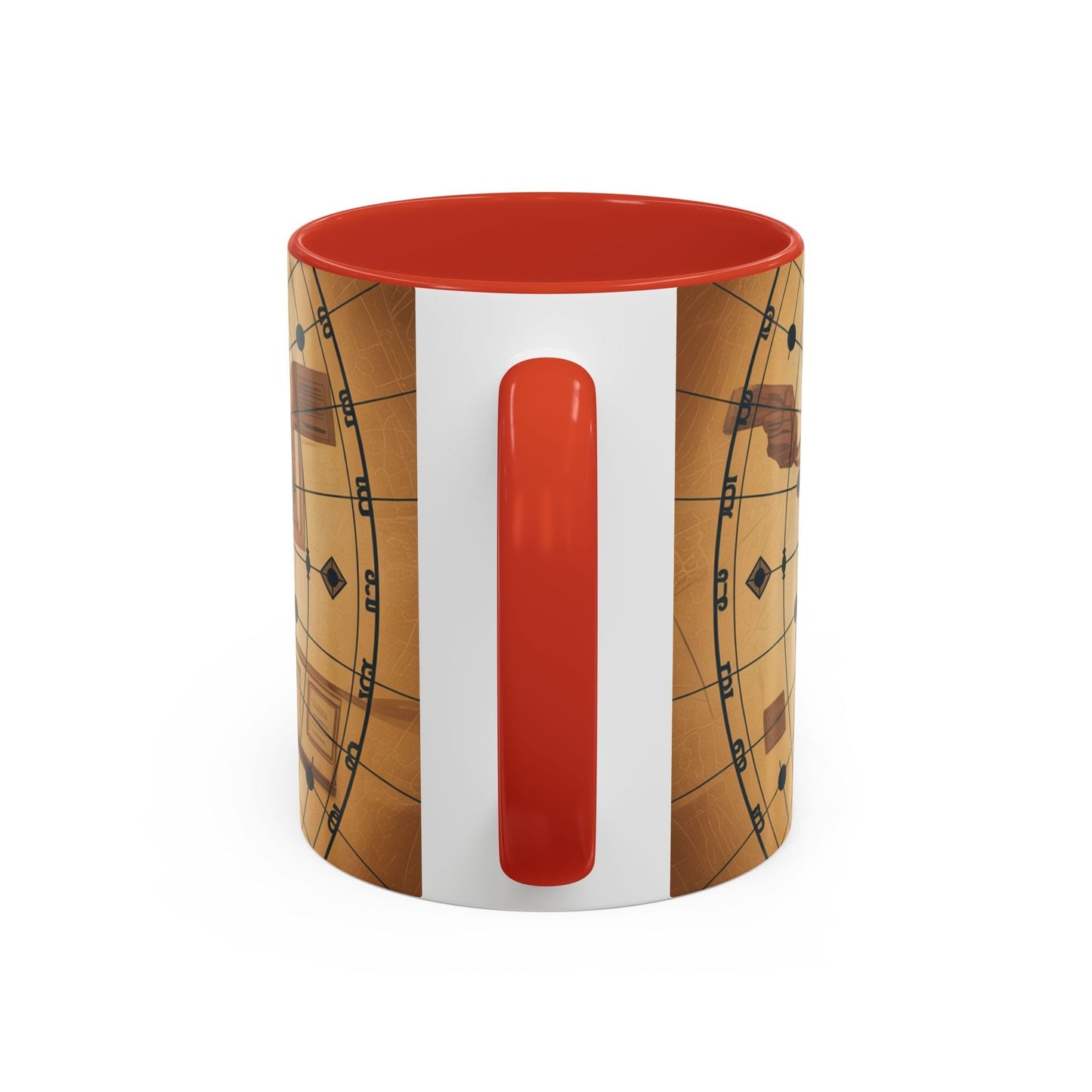 Premium Freemason Ready to go Accent Mug | Unique Gift for Masons, Incognito Decor, Home or Office Coffee Cup, Symbolic Drinkware, Perfect for [...] - Masonic Mugs