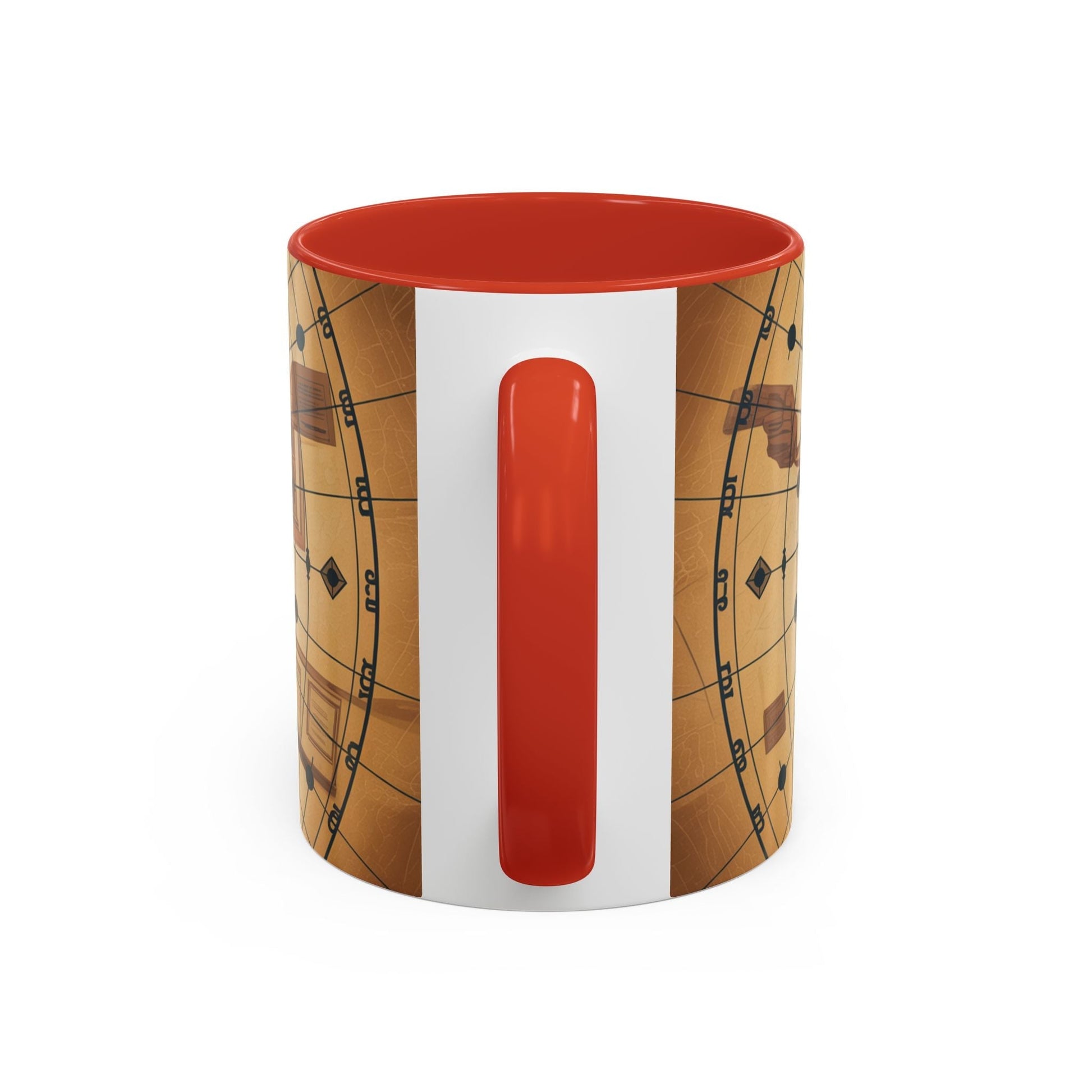 Premium Freemason Ready to go Accent Mug | Unique Gift for Masons, Incognito Decor, Home or Office Coffee Cup, Symbolic Drinkware, Perfect for [...] - Masonic Mugs