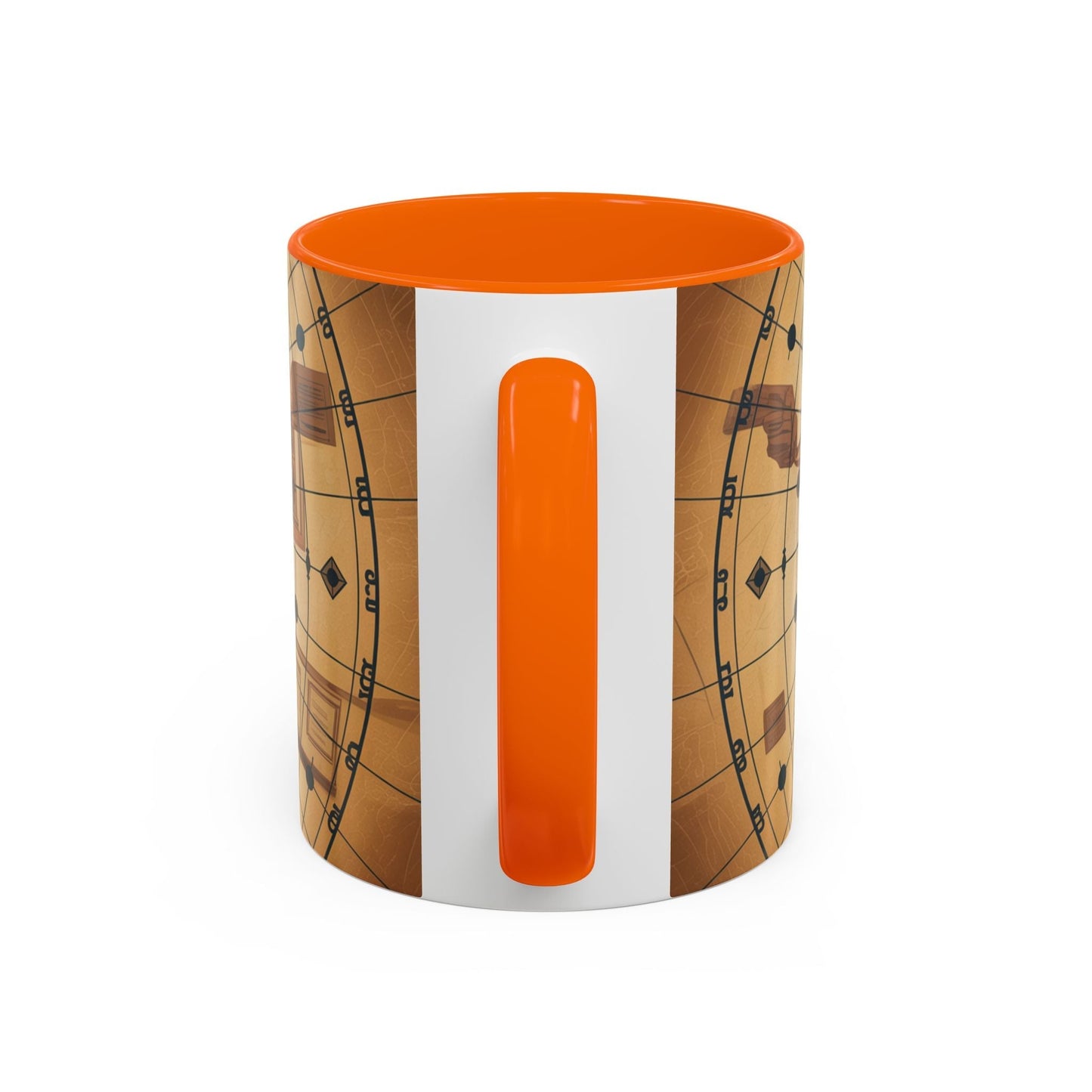 Premium Freemason Ready to go Accent Mug | Unique Gift for Masons, Incognito Decor, Home or Office Coffee Cup, Symbolic Drinkware, Perfect for [...] - Masonic Mugs