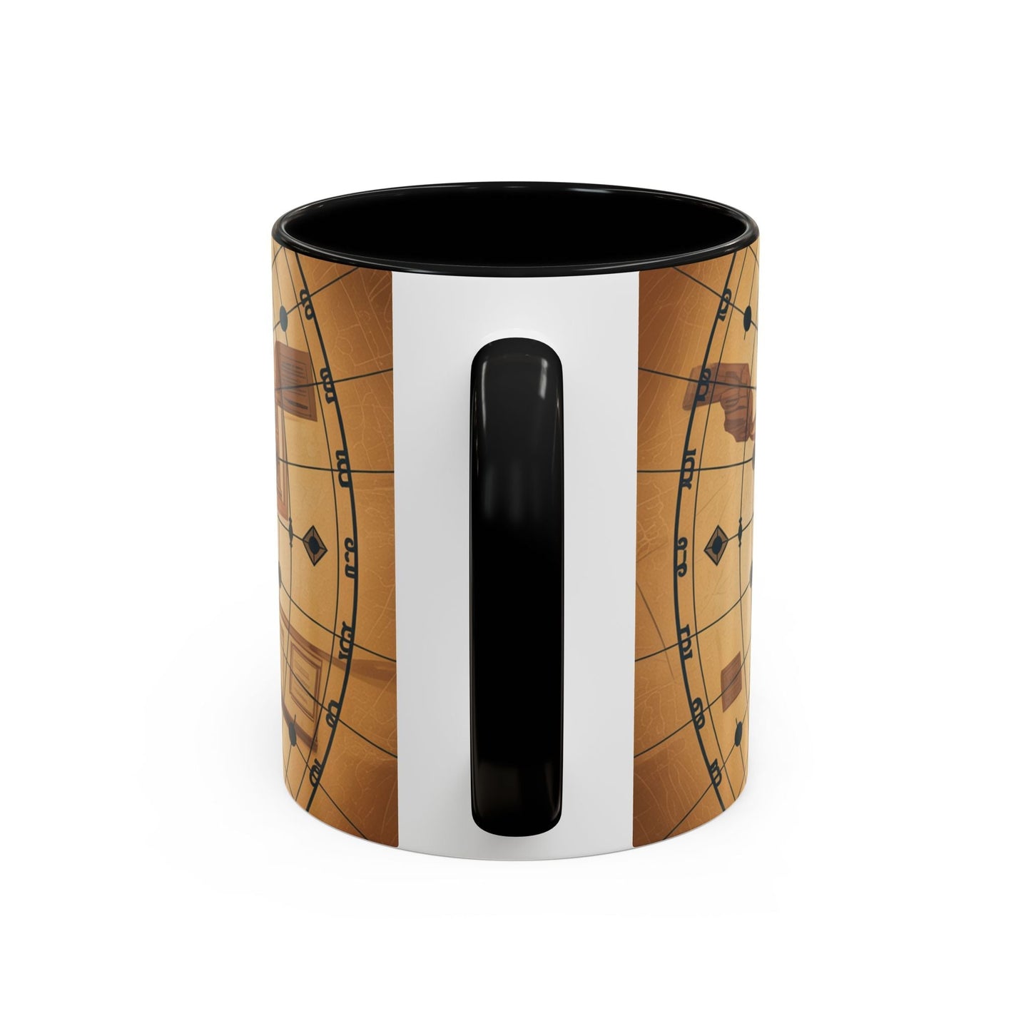 Premium Freemason Ready to go Accent Mug | Unique Gift for Masons, Incognito Decor, Home or Office Coffee Cup, Symbolic Drinkware, Perfect for [...] - Masonic Mugs