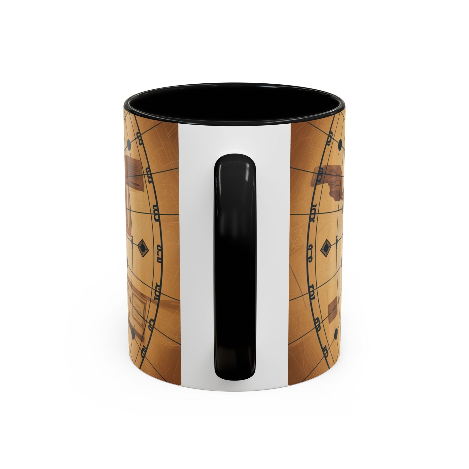 Premium Freemason Ready to go Accent Mug | Unique Gift for Masons, Incognito Decor, Home or Office Coffee Cup, Symbolic Drinkware, Perfect for [...] - Masonic Mugs